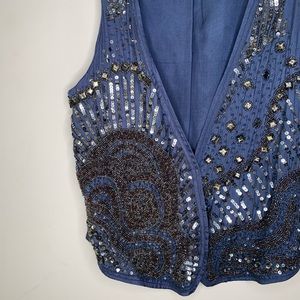Hand Embroidered Bohemian Vest